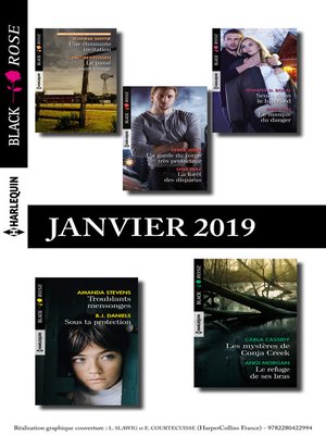 cover image of 10 romans Black Rose (n°514 à 518--Janvier 2019)